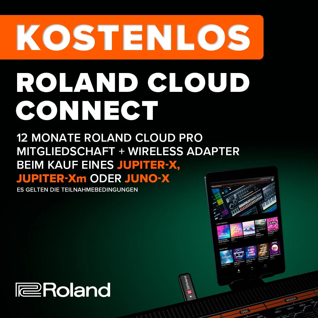 PROMO: Free Roland Cloud Connect